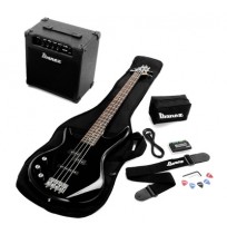 Ibanez GSR190JU-BK, levičarski bas komplet